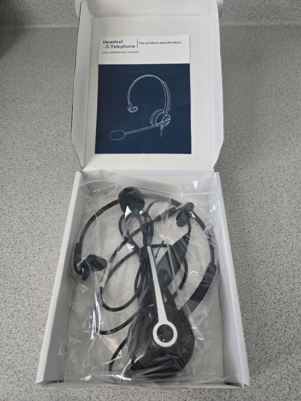 Voistek Headset & Telephone 3.5mm  Model #X003EI01CN